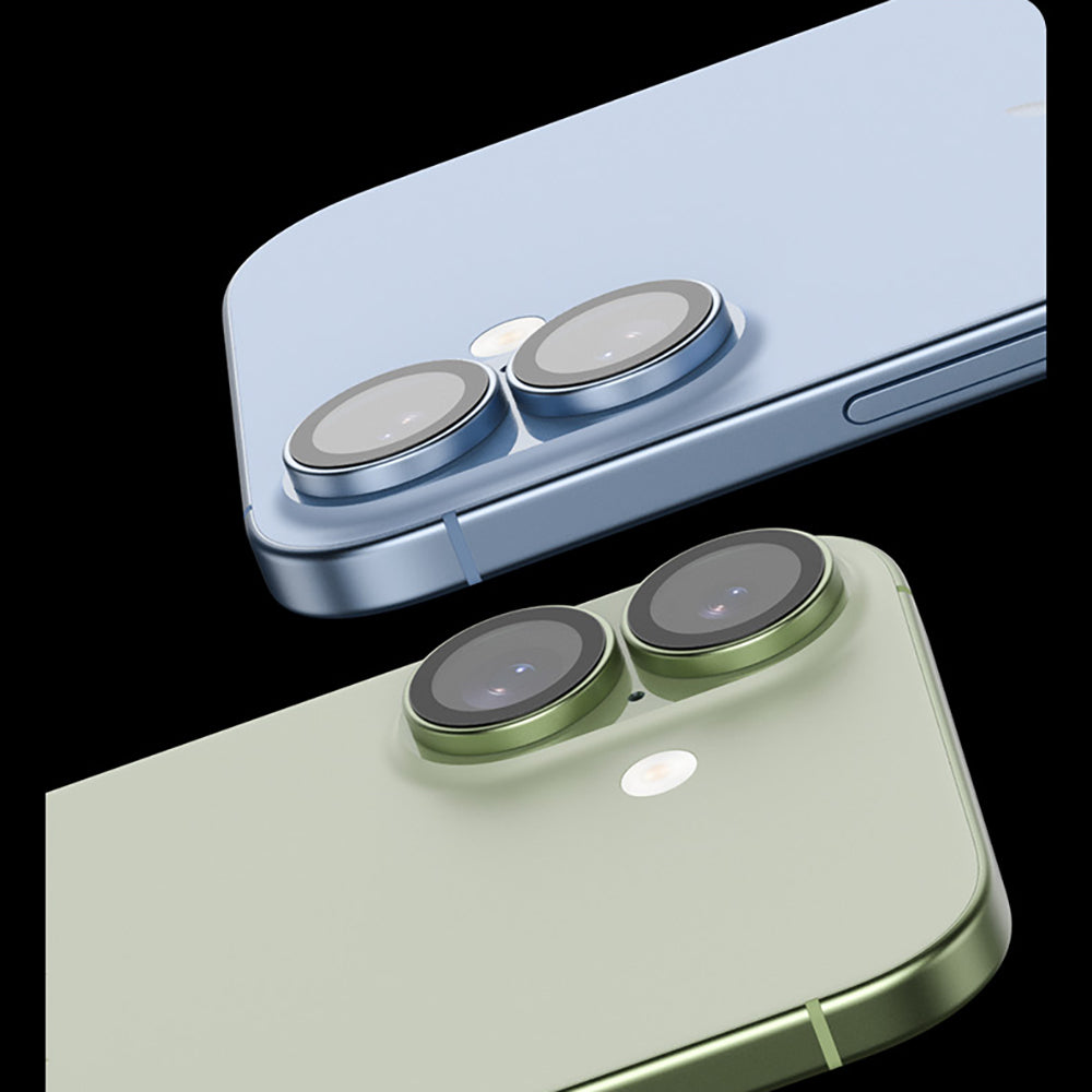 Apple iPhone 17 Benks Glass Warrior Cam Kamera Lens Koruyucu Açık Yeşil