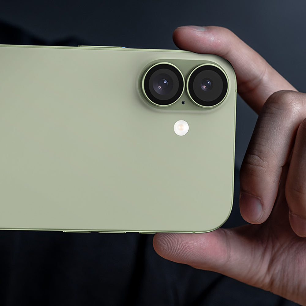 Apple iPhone 17 Benks Glass Warrior Cam Kamera Lens Koruyucu Gümüş