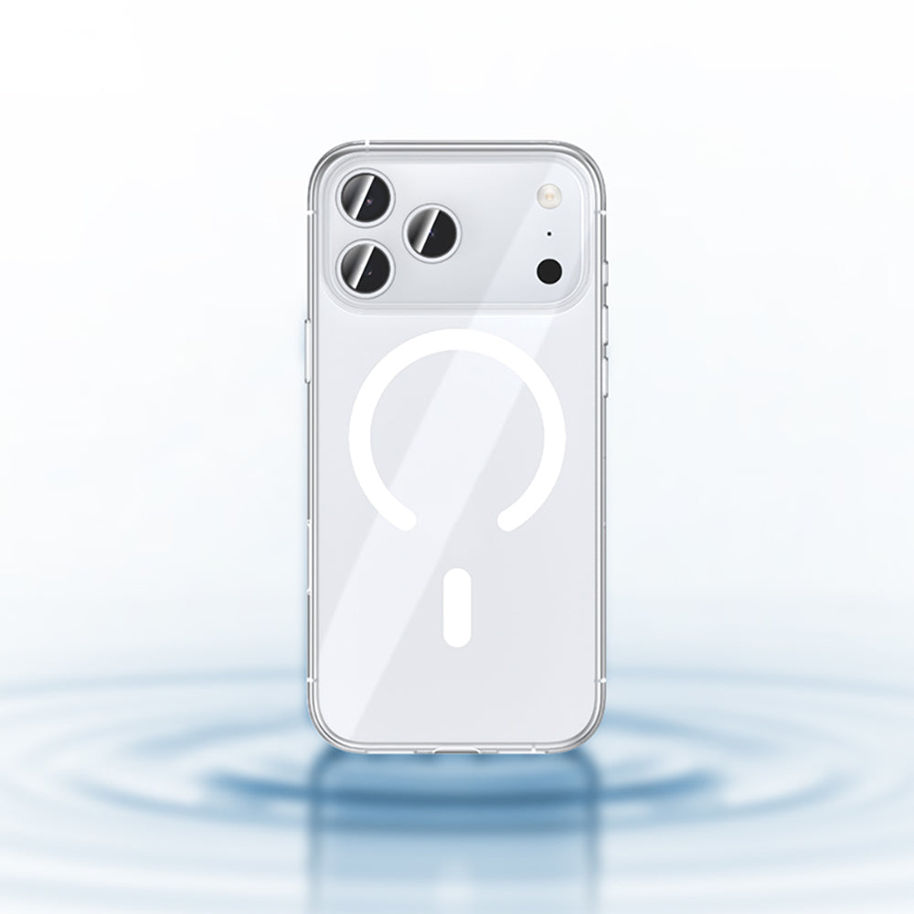 Apple iPhone 17 Kılıf M-safe Şarj Özellikli Benks Crystal Serisi Şeffaf Kapak Şeffaf