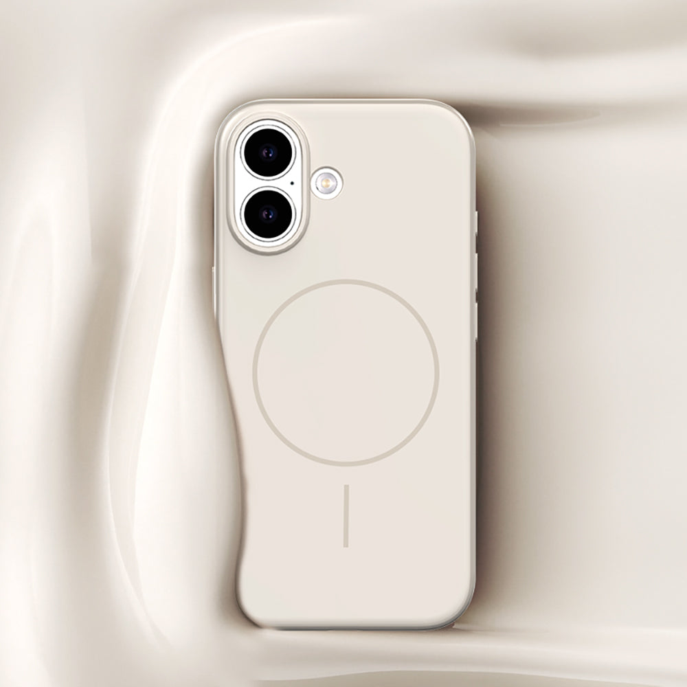 Apple iPhone 17 Kılıf M-safe Şarj Özellikli Wlons Liza Kapak Siyah