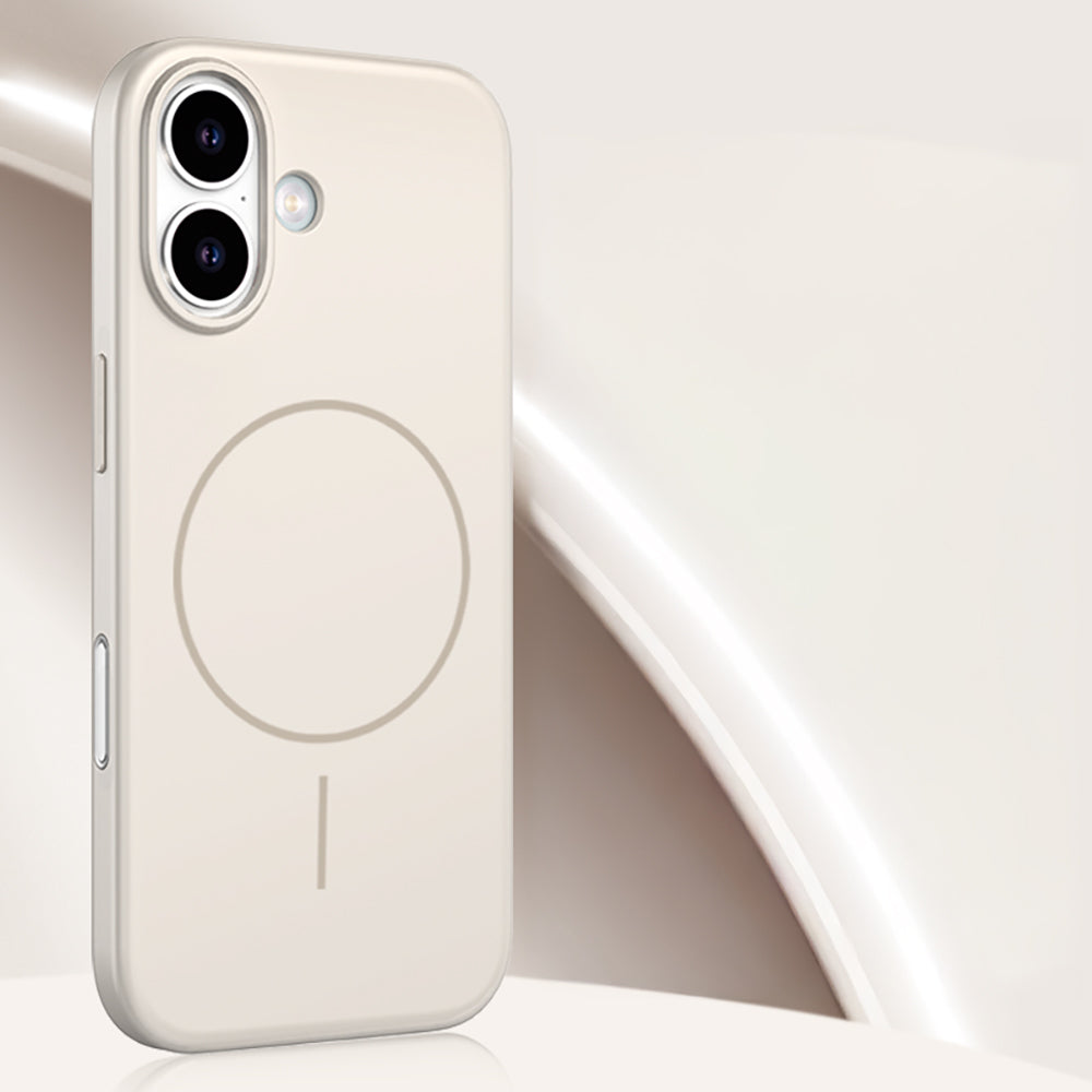 Apple iPhone 17 Kılıf M-safe Şarj Özellikli Wlons Liza Kapak Siyah