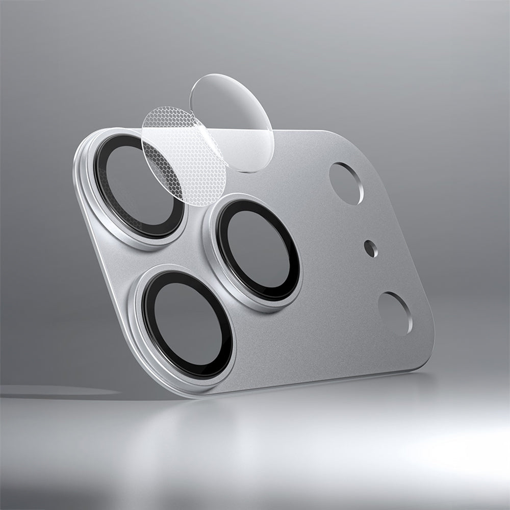 Apple iPhone 17 Pro Benks Glass Warrior Anti Reflective Metal Kamera Lens Koruyucu Mavi