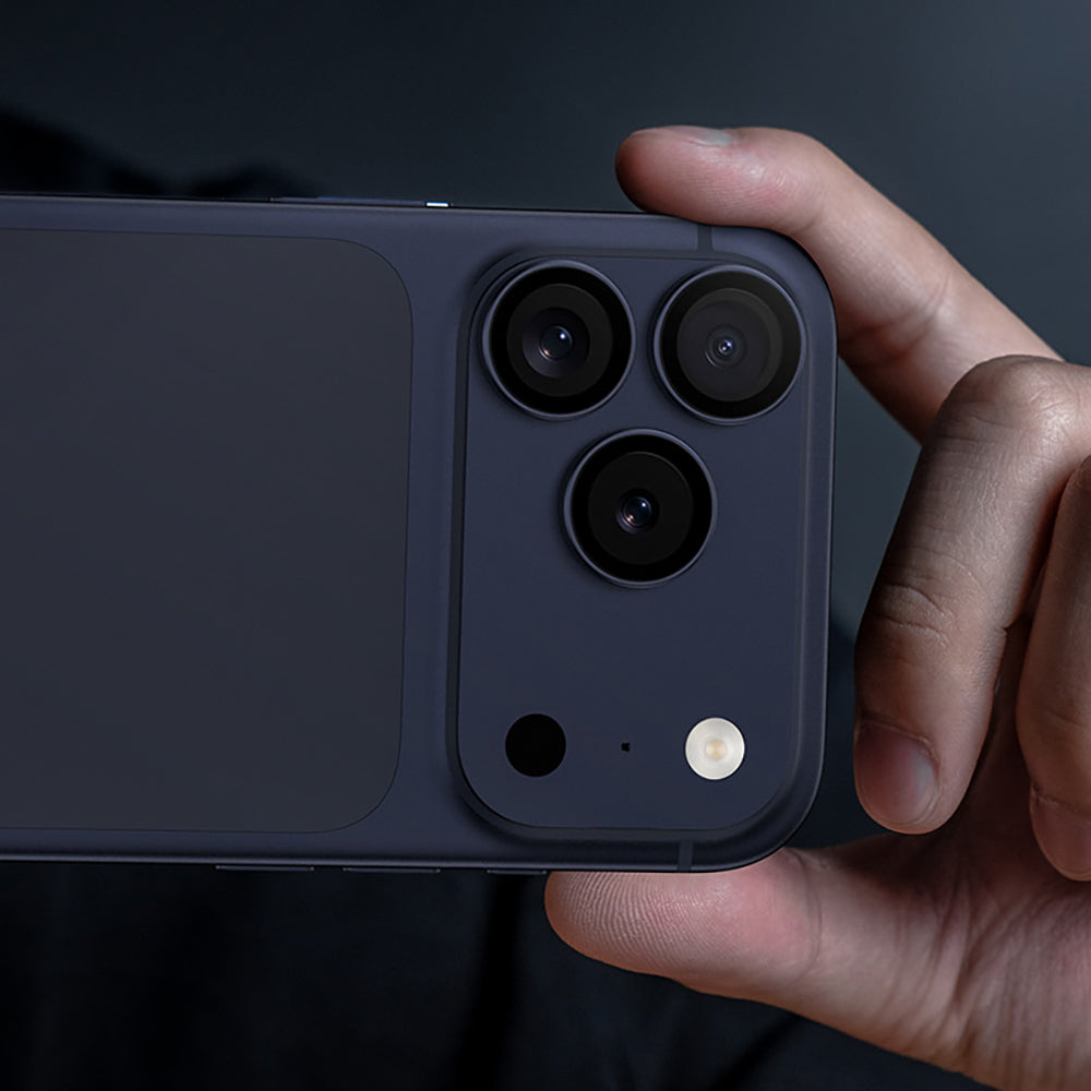 Apple iPhone 17 Pro Benks Glass Warrior Cam Kamera Lens Koruyucu Turuncu