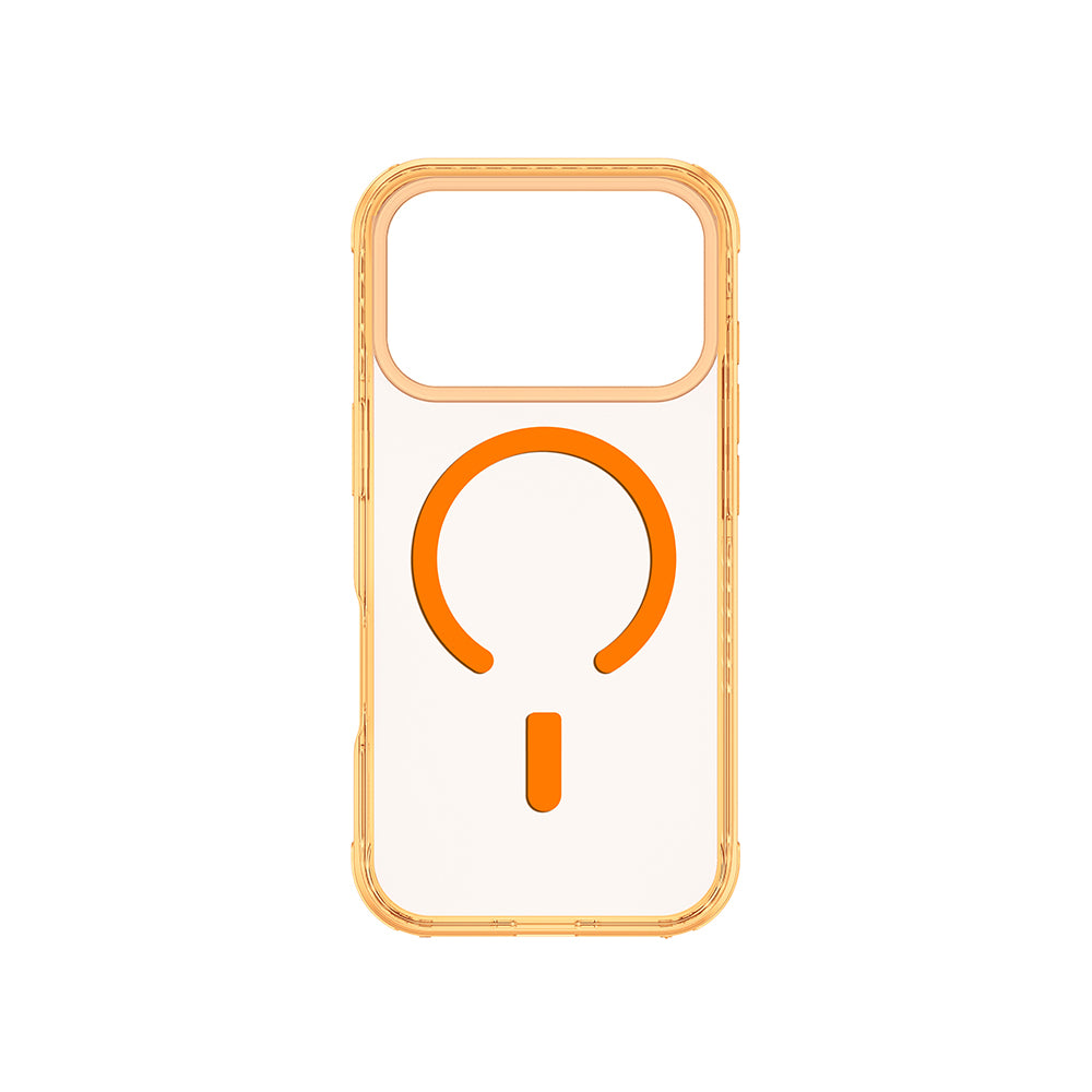 Apple iPhone 17 Pro Kılıf M-Safe Şarj Özellikli Airbag Tasarımlı AmazingThing Titan Pro Serisi Kapak Mavi