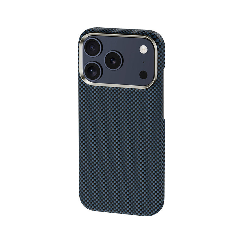 Apple iPhone 17 Pro Kılıf M-safe Şarj Özellikli Benks Yeni Seri ArmorTint ArmorAir Kevlar Kapak Mavi