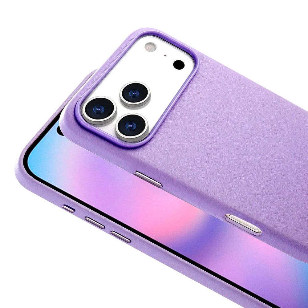 Apple iPhone 17 Pro Kılıf M-safe Şarj Özellikli PU Deri Görünümlü Zore Kupra Kapak Siyah