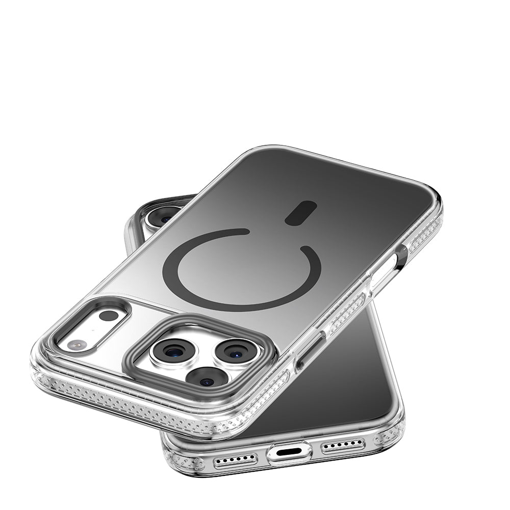 Apple iPhone 17 Pro Kılıf M-safe Şarj Özellikli Sararmaya Karşı Dayanıklı Mutural Icesense Serisi Kapak Gold