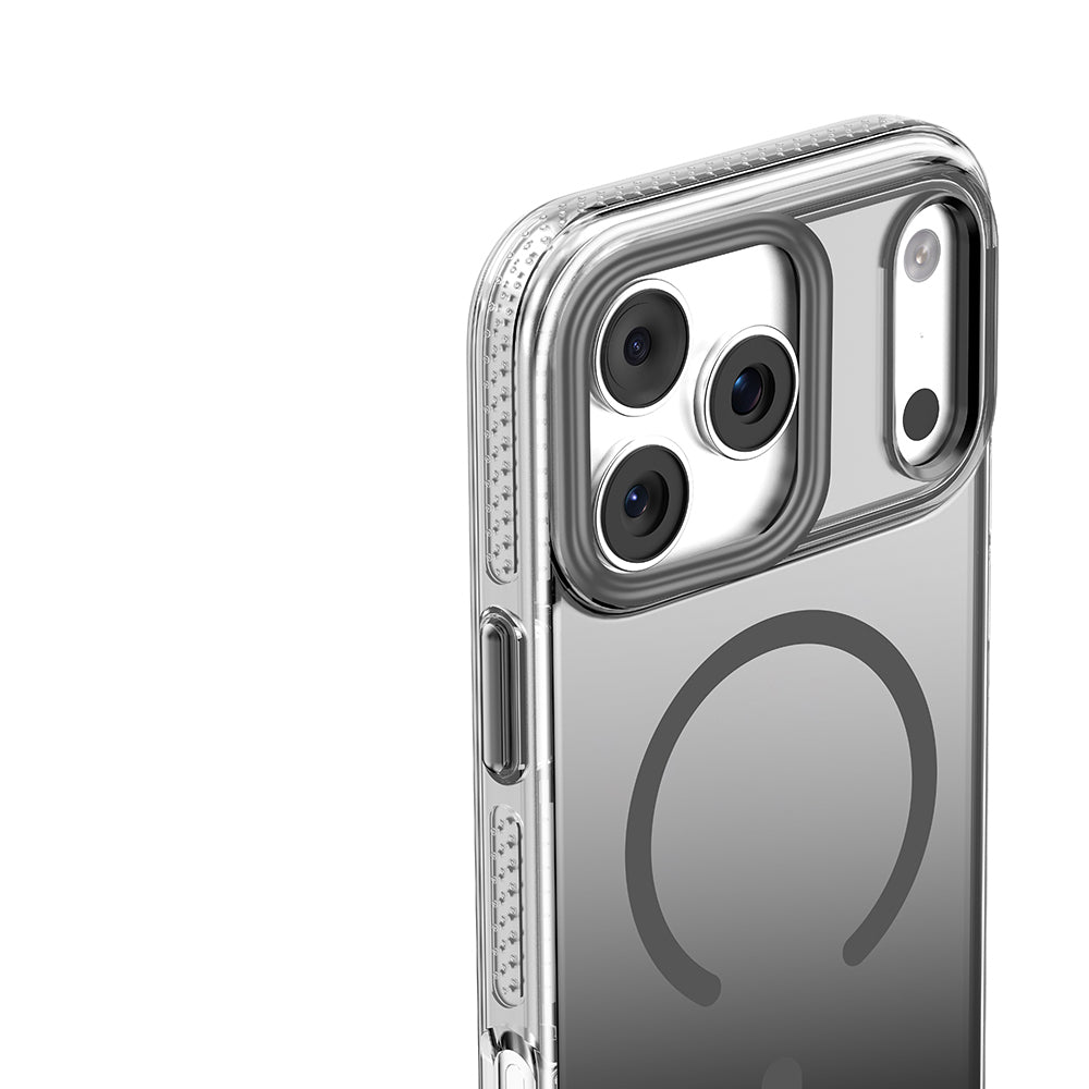 Apple iPhone 17 Pro Kılıf M-safe Şarj Özellikli Sararmaya Karşı Dayanıklı Mutural Icesense Serisi Kapak Mavi