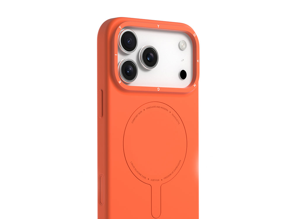 Apple iPhone 17 Pro Kılıf M-Safe Şarj Özellikli Youngkit Morandi Serisi Kapak Pembe