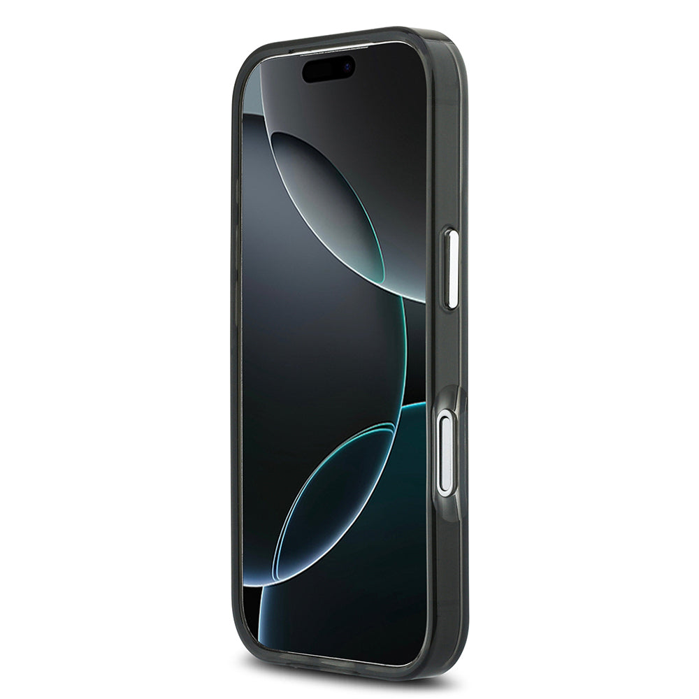 Apple iPhone 17 Pro Kılıf Mercedes Benz Orjinal Lisanslı M-safe Şarj Özellikli Çift Katmanlı PC Nostaljik Yıldız Dizayn Kapak Lacivert