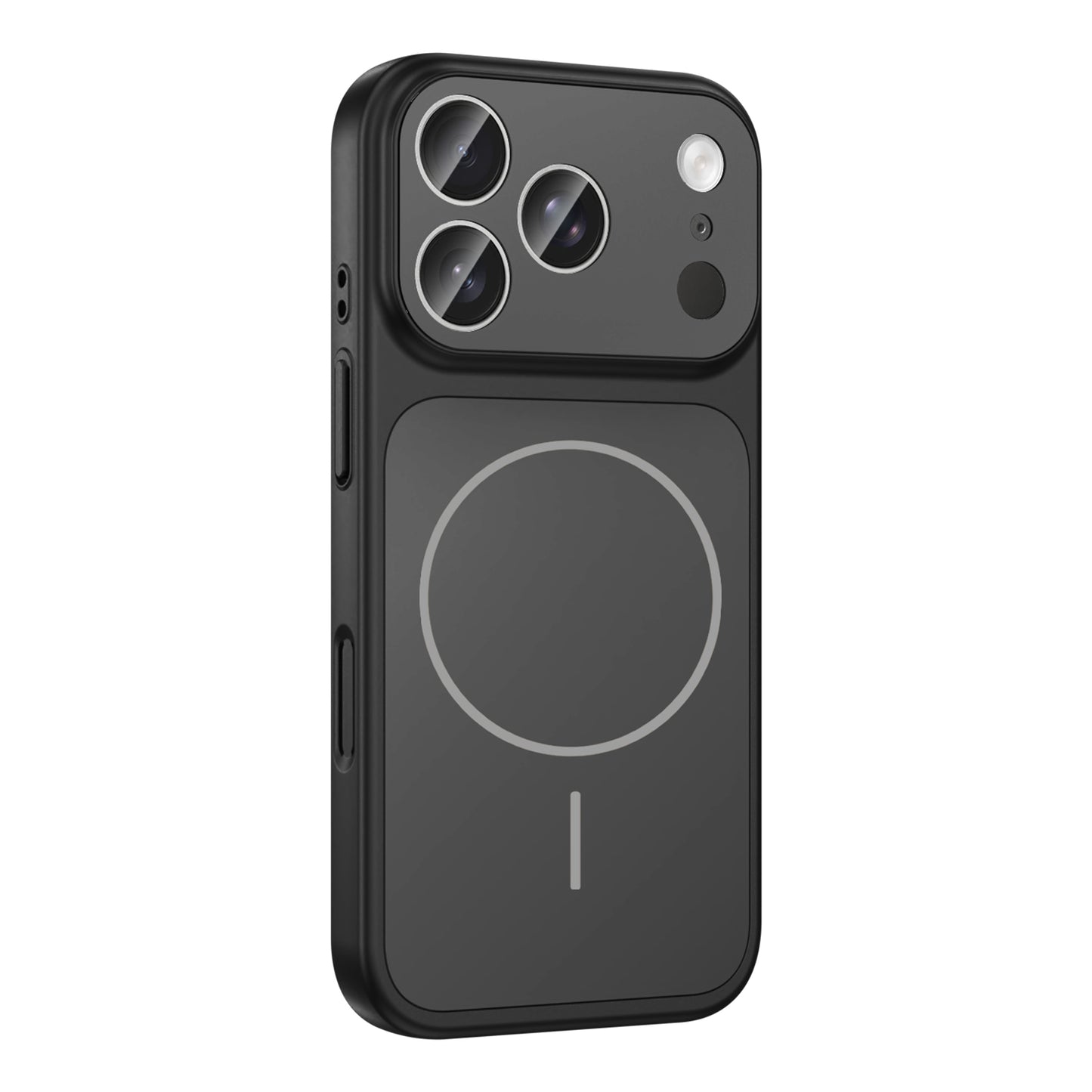 Apple iPhone 17 Pro Kılıf Zore M-Safe Şarj Özellikli Kamera Korumalı Formen Kapak Mavi