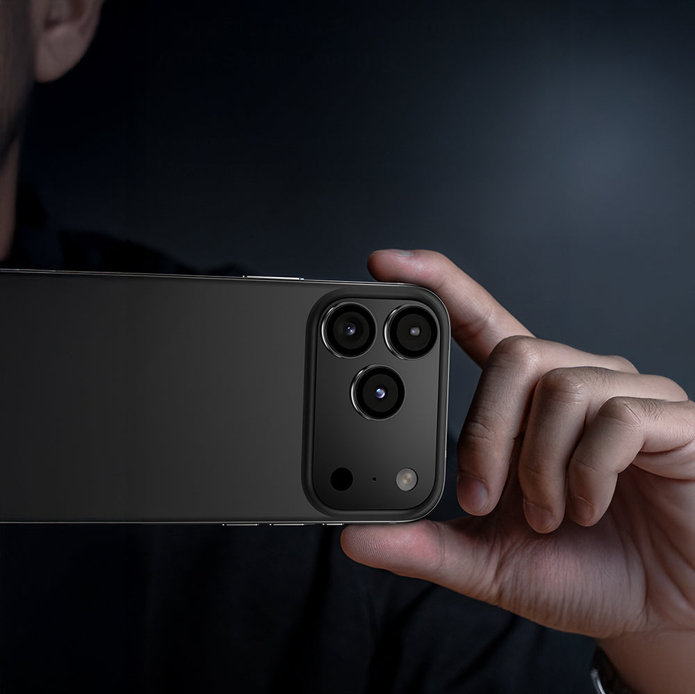 Apple iPhone 17 Pro Max Benks DR Safir Kamera Lens Koruyucu Mavi