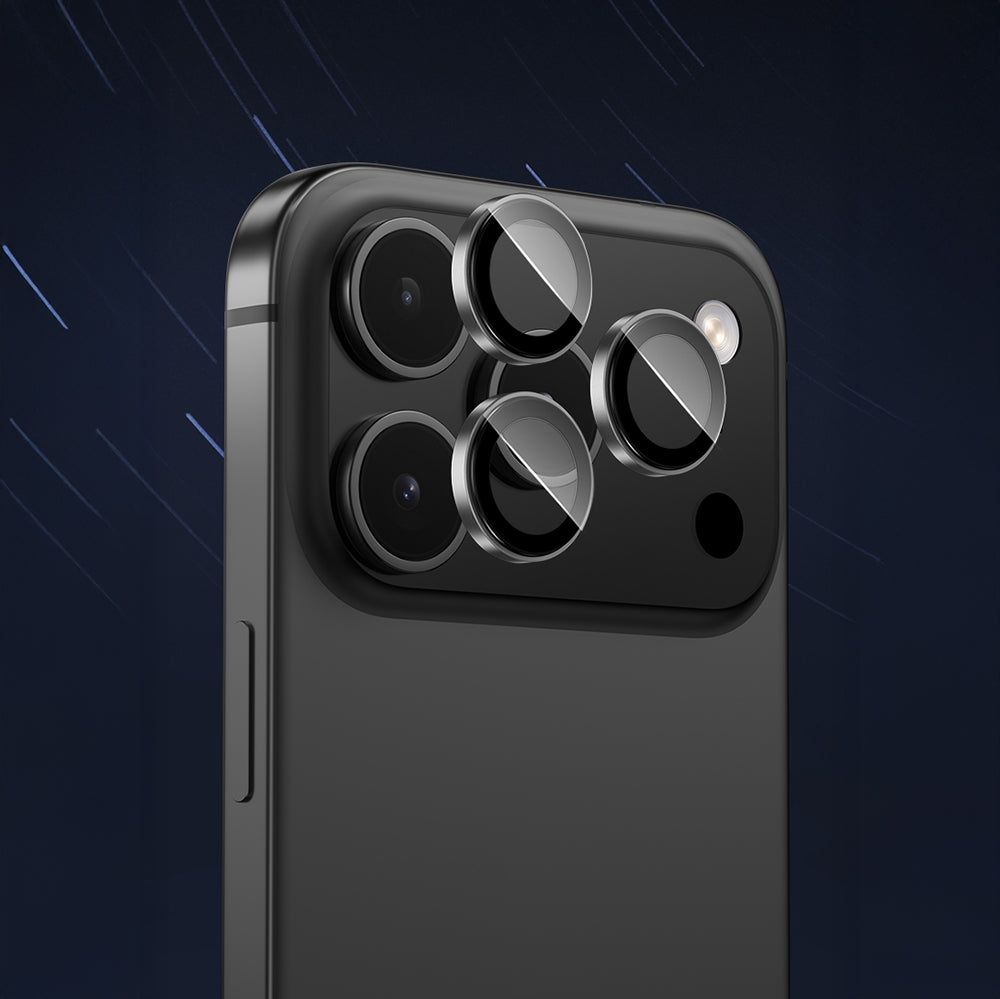 Apple iPhone 17 Pro Max Benks DR Safir Kamera Lens Koruyucu Turuncu