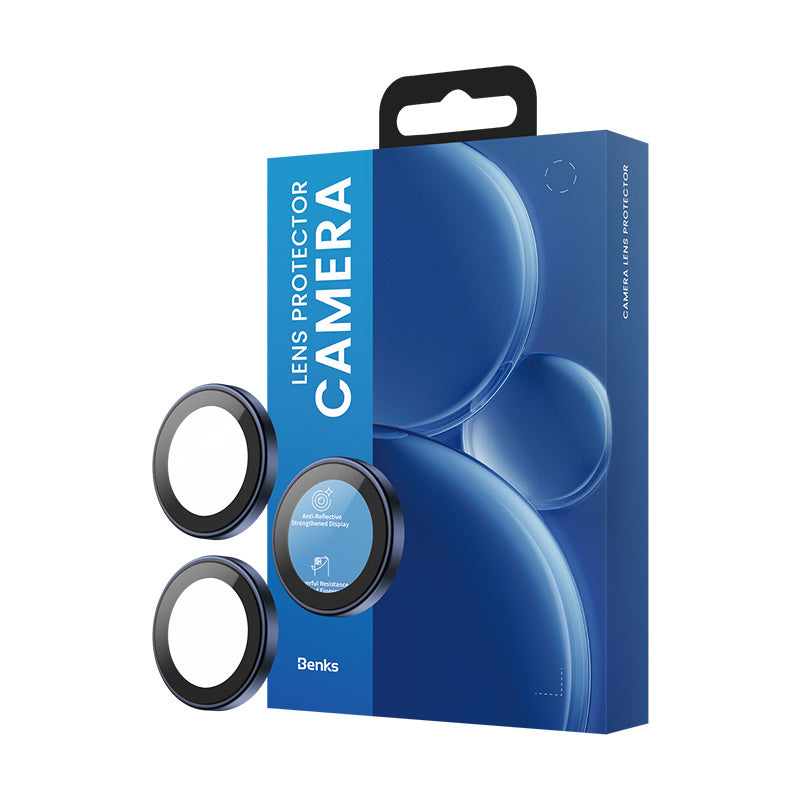 Apple iPhone 17 Pro Max Benks DR Safir Kamera Lens Koruyucu Turuncu