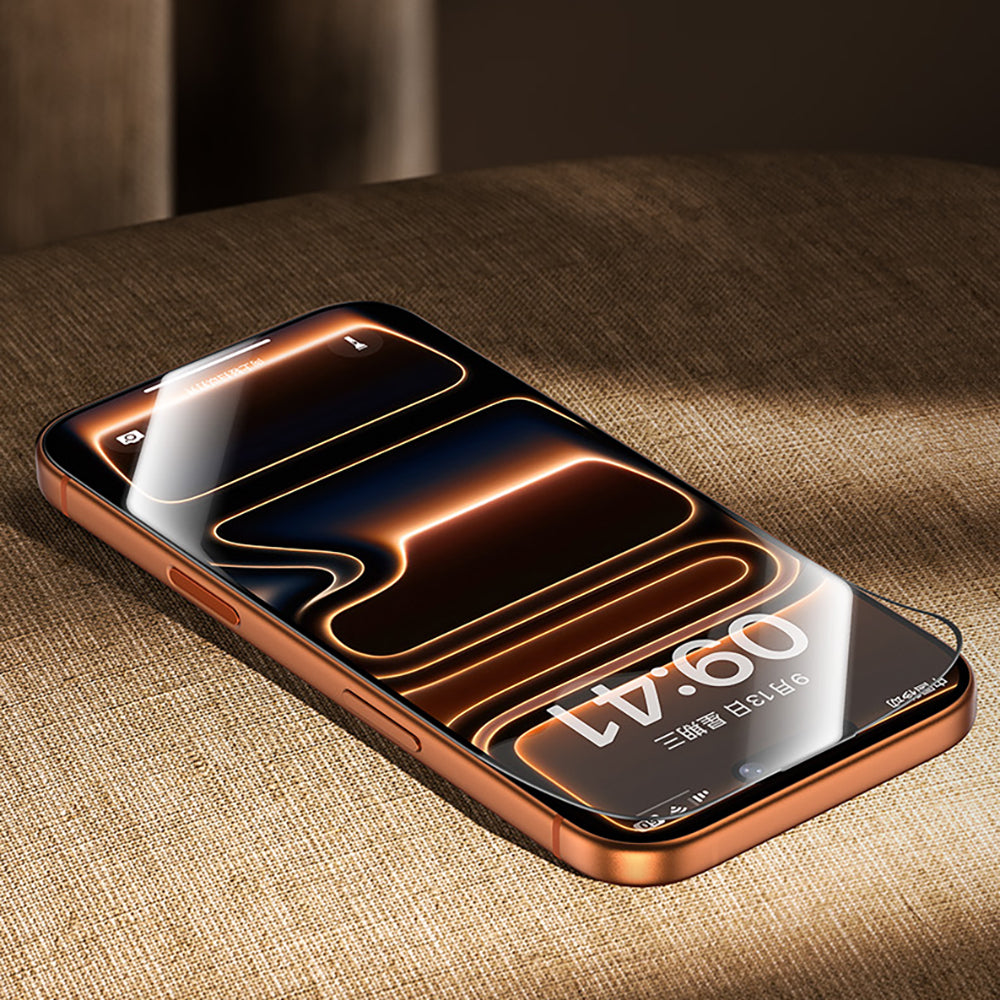 Apple iPhone 17 Pro Max Benks Glass Warrior 2.0 AR-EZFita Cam Ekran Koruyucu + Kolay Uygulama Aparatı Şeffaf