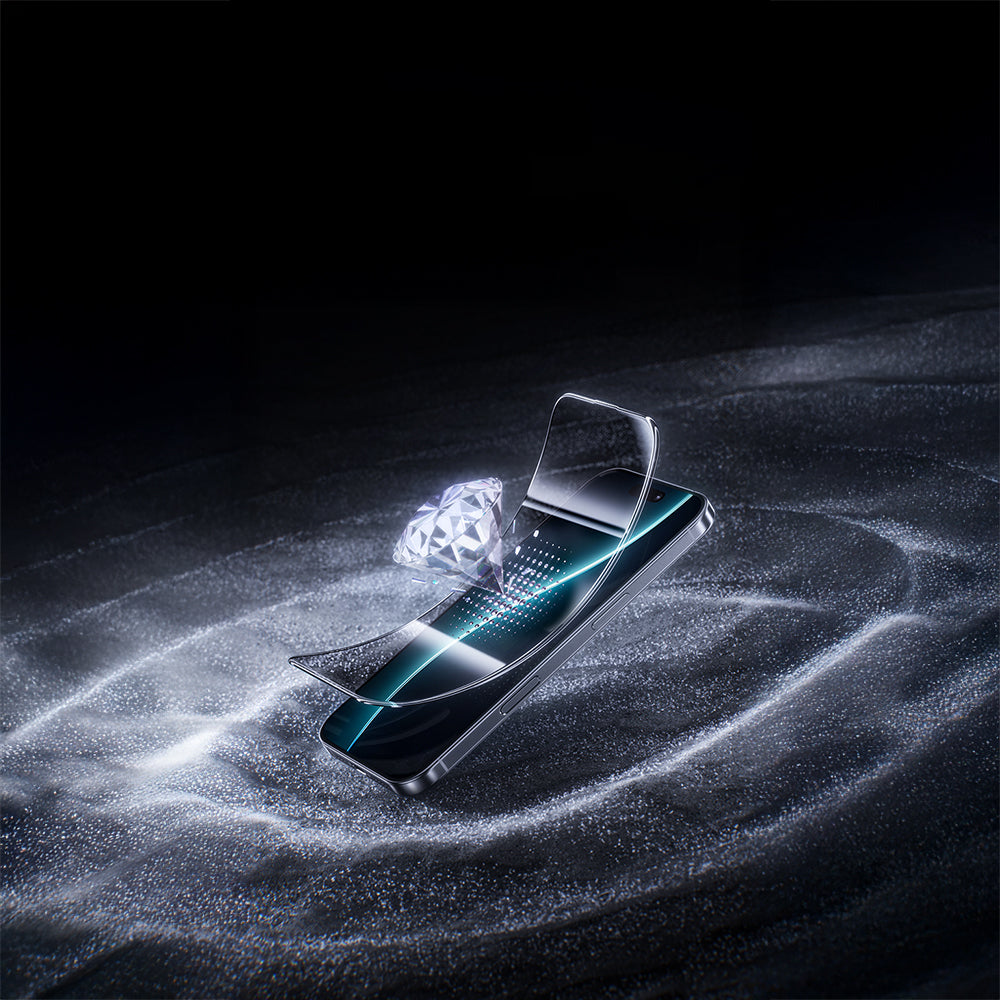 Apple iPhone 17 Pro Max Benks Glass Warrior Privacy HD Cam Ekran Koruyucu + Kolay Uygulama Aparatlı Siyah