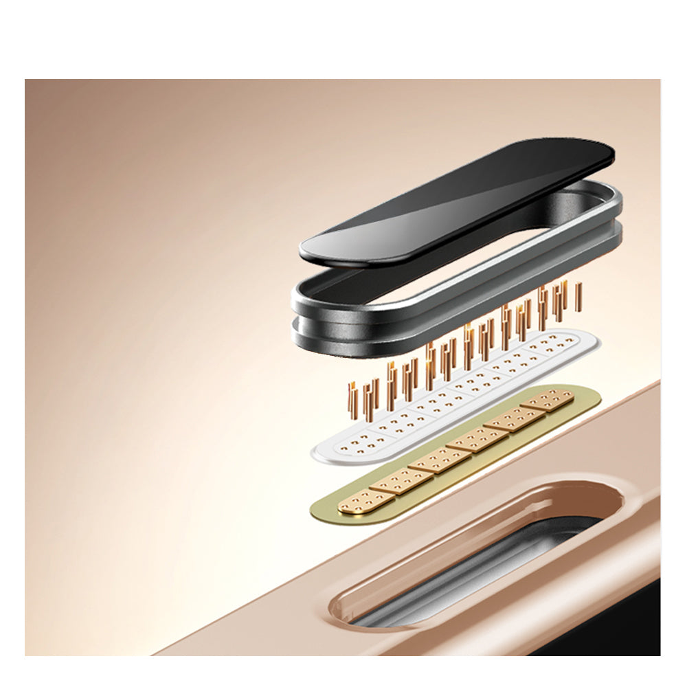 Apple iPhone 17 Pro Max Kılıf M-safe Şarj Özellikli Standlı Leto Kapak Siyah