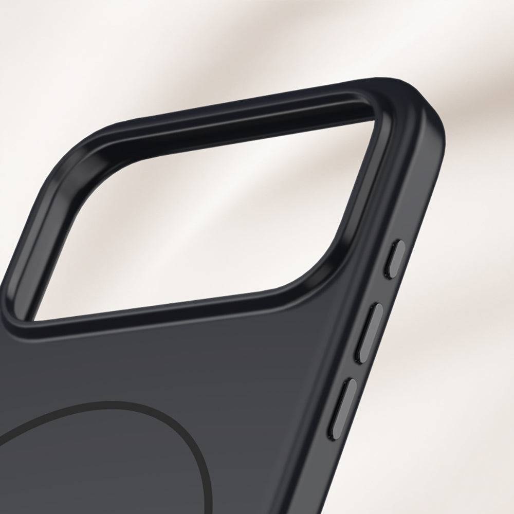 Apple iPhone 17 Pro Max Kılıf M-safe Şarj Özellikli Wlons Liza Kapak Koyu Yeşil