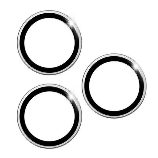 Apple iPhone 17 Pro Max Wiwu LG-003 Lens Guard Çizilmeye Karşı Dayanıklı Safir Kamera Lens Koruyucu Gümüş