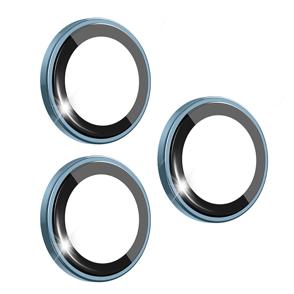 Apple iPhone 17 Pro Wiwu LG-003 Lens Guard Çizilmeye Karşı Dayanıklı Safir Kamera Lens Koruyucu Mavi