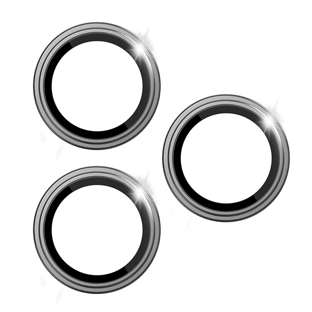 Apple iPhone 17 Pro Wiwu LG-005 Falcon Anti Reflective Çizilmeye Karşı Dayanıklı Kamera Lens Koruyucu Gri