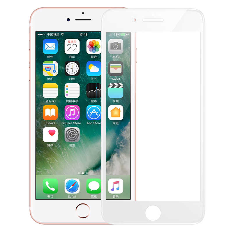 Apple iPhone 7 Benks 0.3mm V Pro Ekran Koruyucu Beyaz