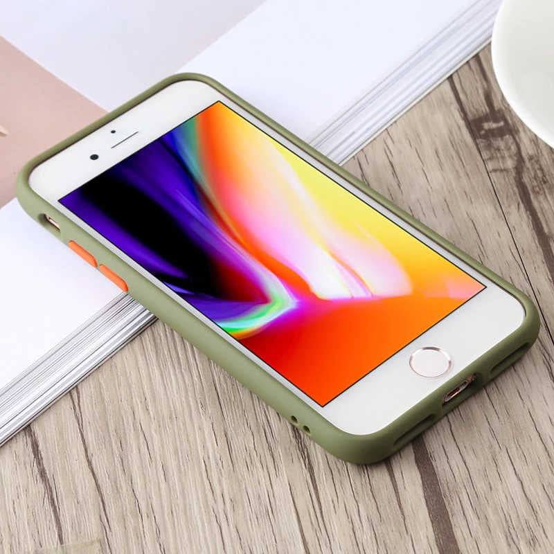 Apple iPhone 7 Kılıf Benks Magic Smooth Drop Resistance Kapak Yeşil