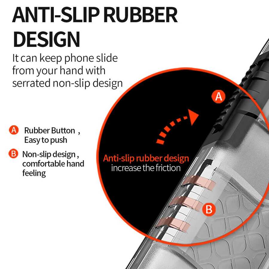 Apple iPhone 7 Kılıf Wlons Mit Kapak Siyah