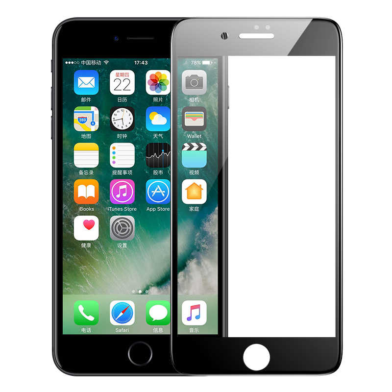 Apple iPhone 7 Plus Benks 0.3mm V Pro Ekran Koruyucu Beyaz
