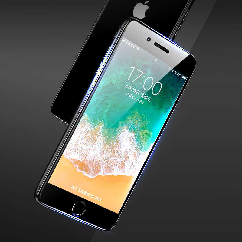 Apple iPhone 7 Plus Benks 0.3mm V Pro Ekran Koruyucu Beyaz