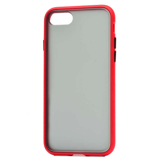 Apple iPhone SE 2020 Kılıf Benks Magic Smooth Drop Resistance Kapak Kırmızı