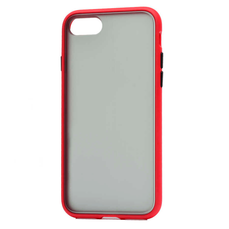 Apple iPhone 8 Kılıf Benks Magic Smooth Drop Resistance Kapak Kırmızı