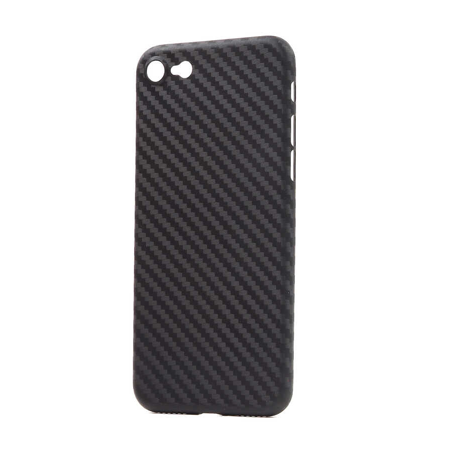 Apple iPhone 8 Kılıf Wiwu Skin Carbon PP Kapak Siyah