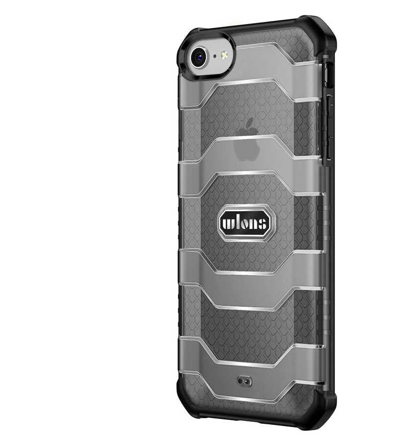 Apple iPhone 8 Kılıf Wlons Mit Kapak Yeşil