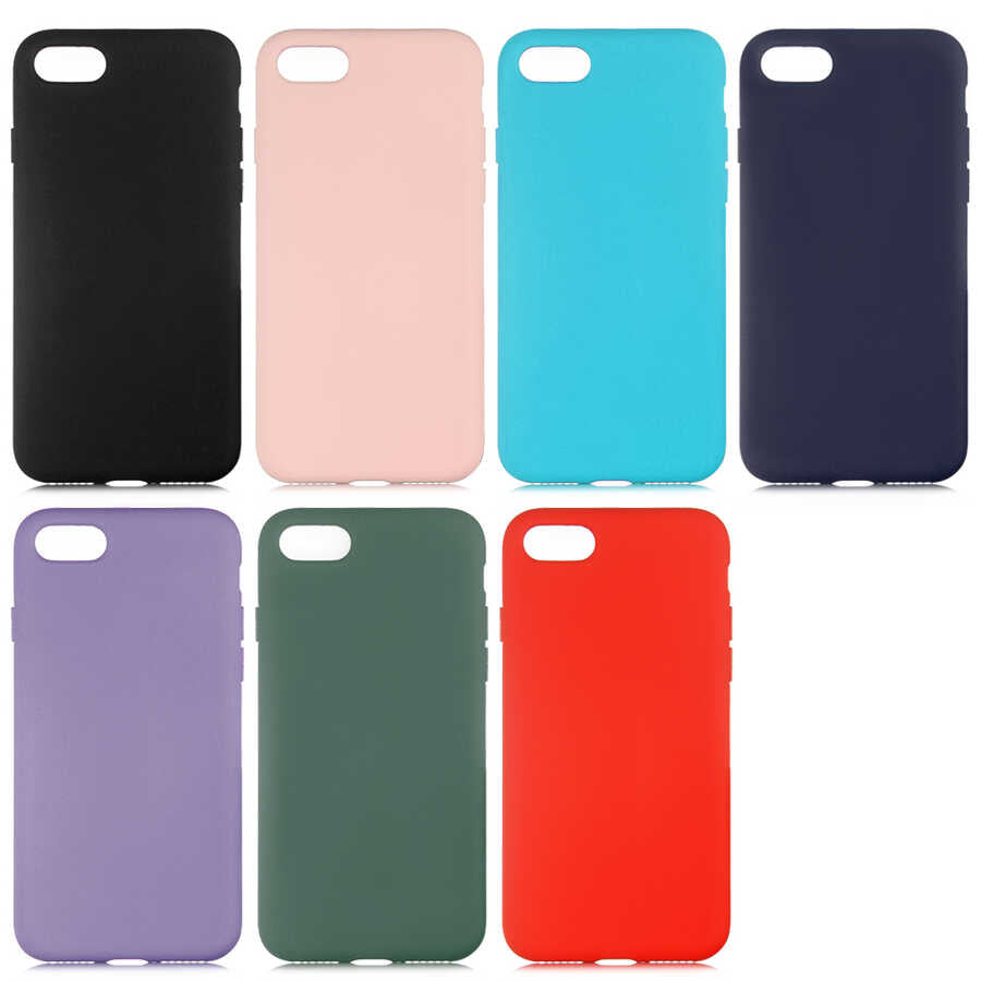 Apple iPhone 8 Kılıf Zore LSR Lansman Kapak Lila