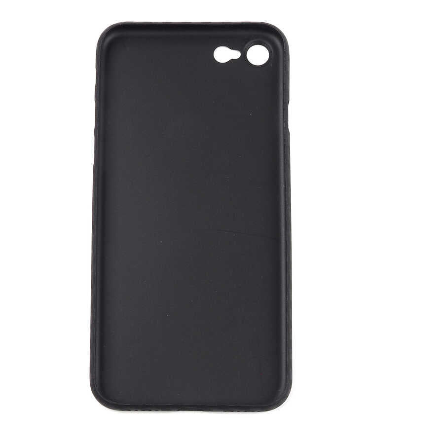Apple iPhone SE 2020 Kılıf Wiwu Skin Carbon PP Kapak Siyah
