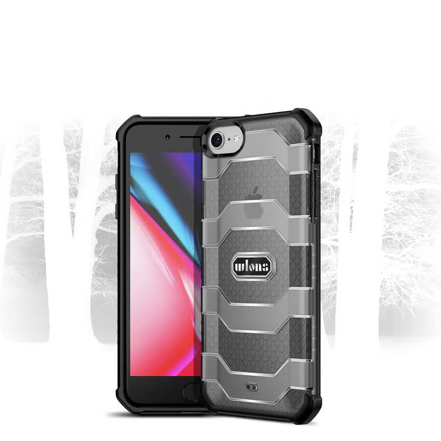 Apple iPhone SE 2020 Kılıf Wlons Mit Kapak Kırmızı