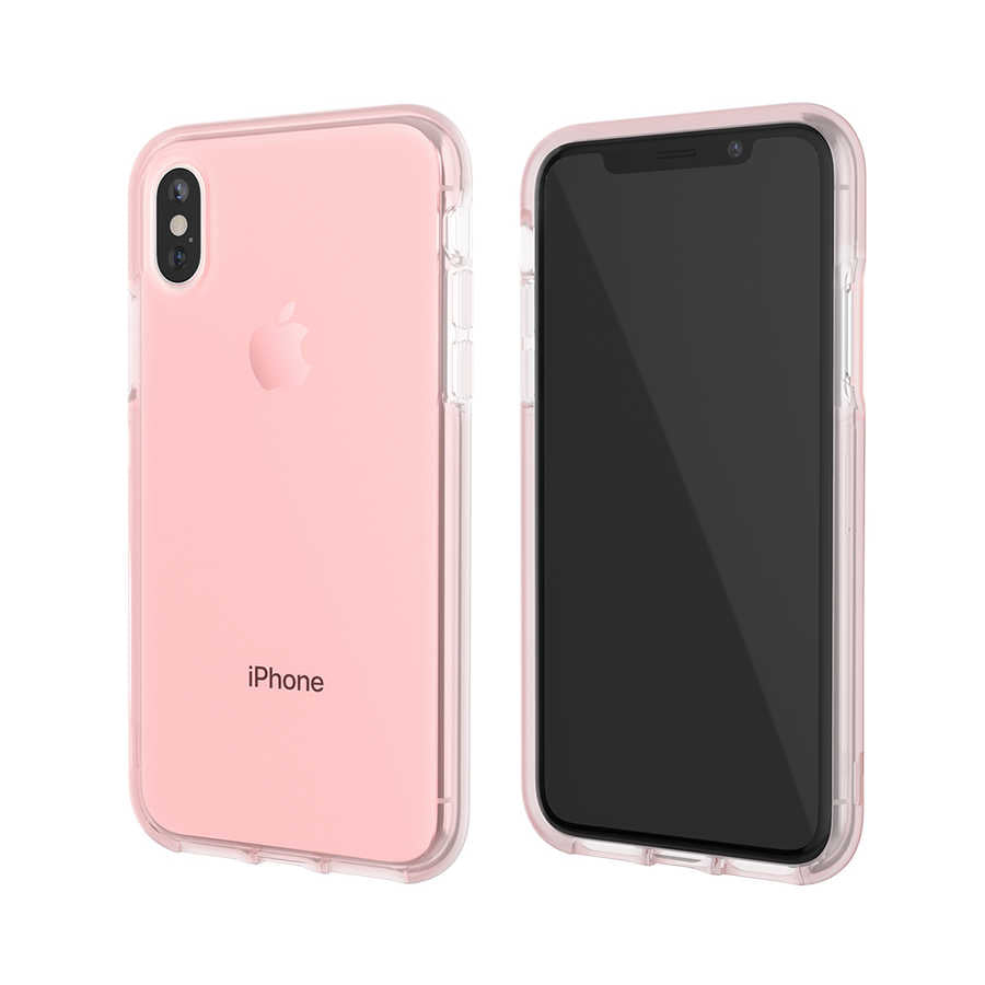 Apple iPhone X Ice Cube Kapak Pembe