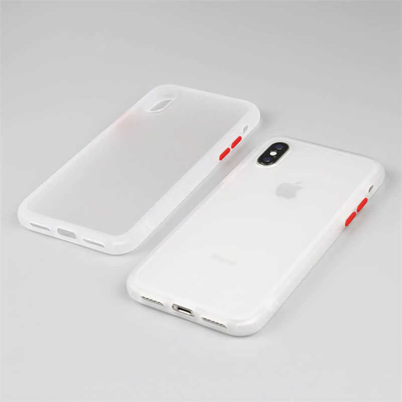 Apple iPhone X Kılıf Benks Magic Smooth Drop Resistance Kapak Beyaz