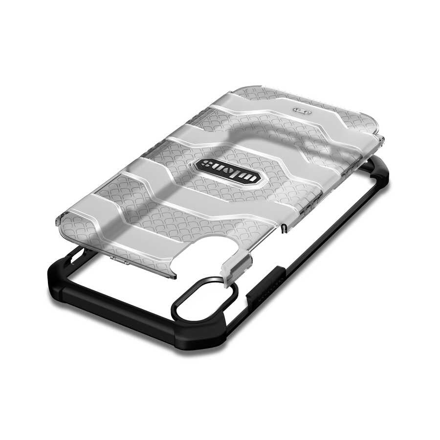 Apple iPhone X Kılıf Wlons Mit Kapak Yeşil