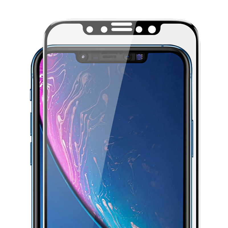 Apple iPhone XR 6.1 Benks 0.3mm V Pro Privacy Ekran Koruyucu Siyah