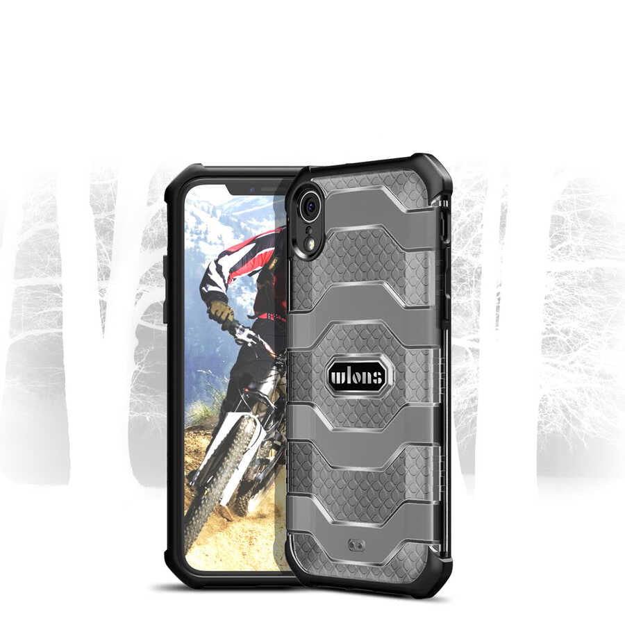 Apple iPhone XR 6.1 Kılıf Wlons Mit Kapak Kırmızı