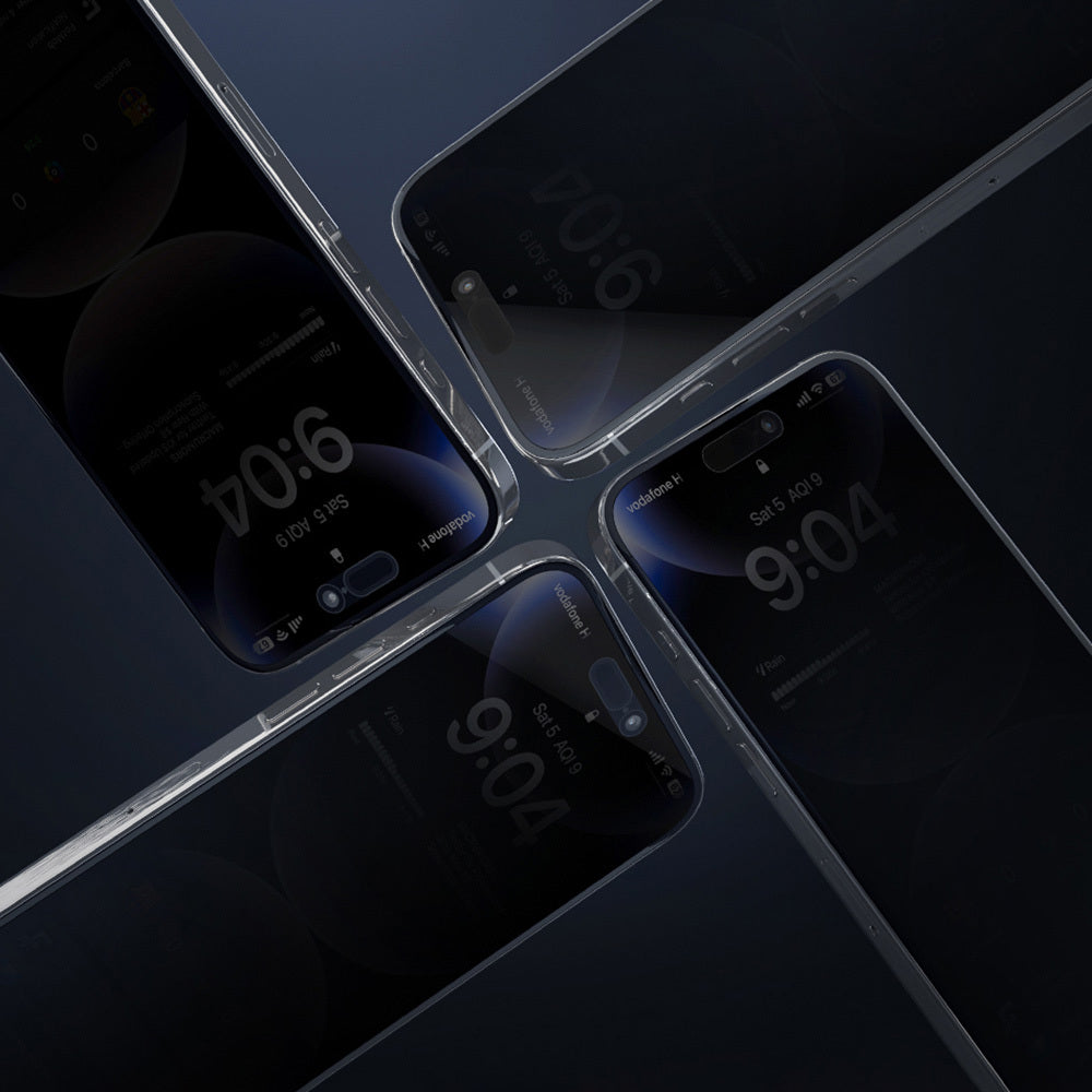 Apple iPhone XR 6.1 Wiwu GT-015 Oleofobik Darbeye Karşı Dayanıklı Temperli Ekran Koruyucu 10'lu Paket Siyah