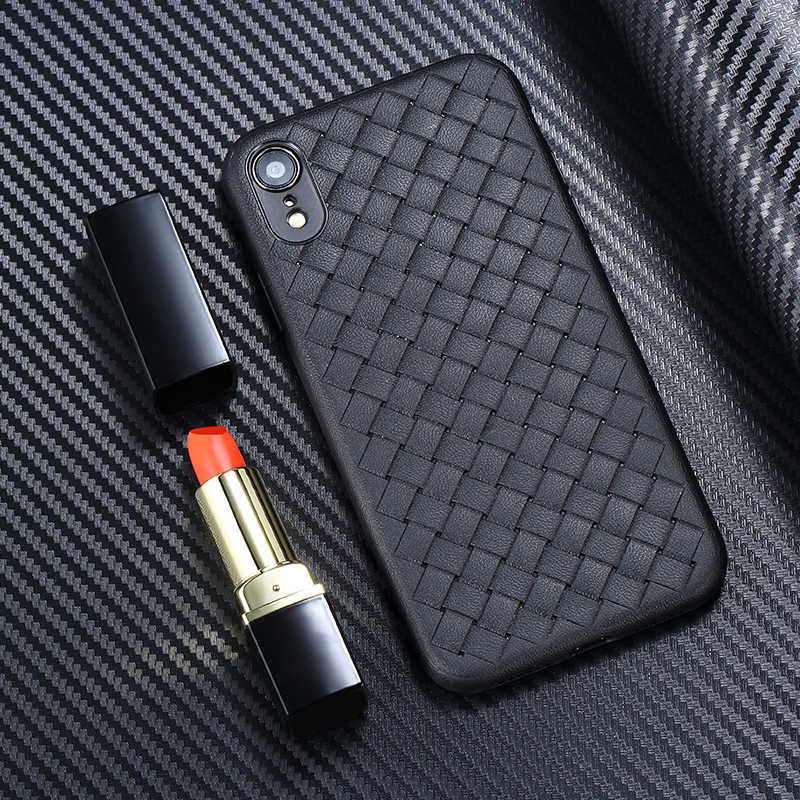 Apple iPhone XR Kılıf Benks Weavelt Tpu Protective Kapak Kırmızı