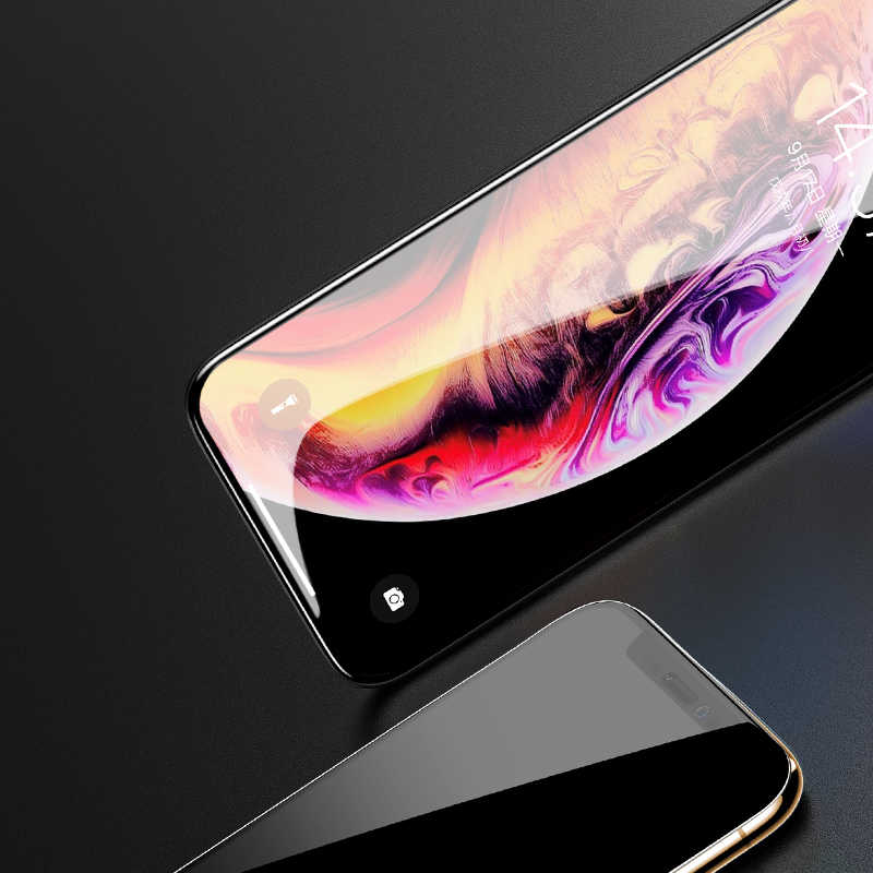 Apple iPhone XS 5.8 Benks 0.3mm V Pro Ekran Koruyucu Siyah