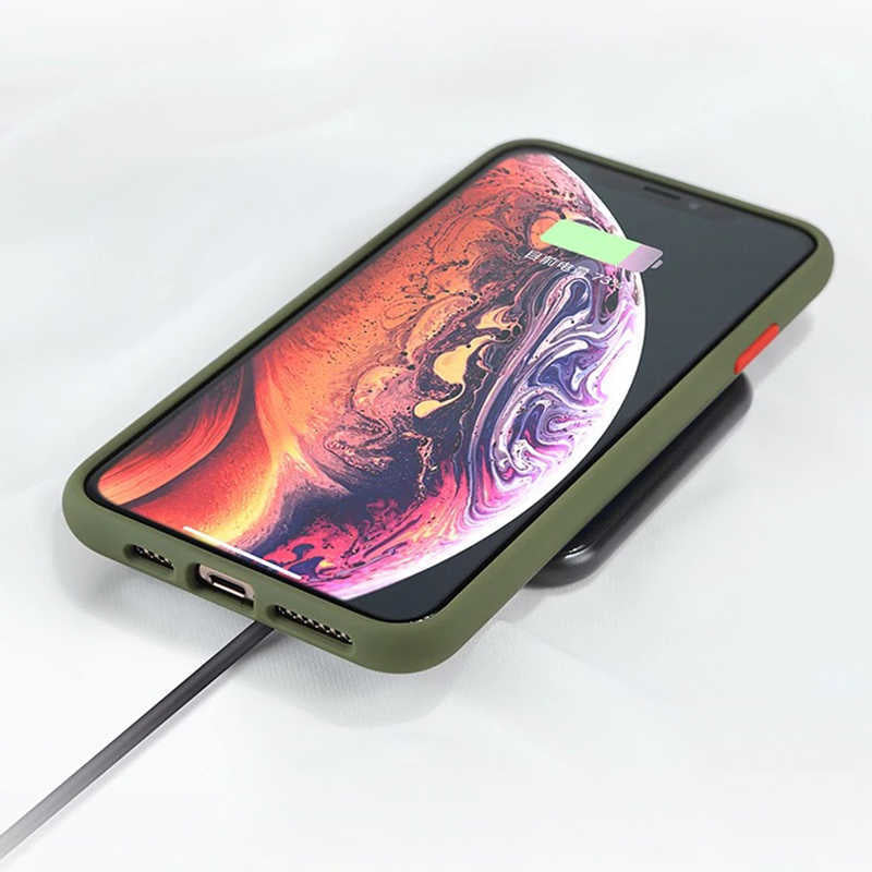 Apple iPhone XS 5.8 Kılıf Benks Magic Smooth Drop Resistance Kapak Kırmızı