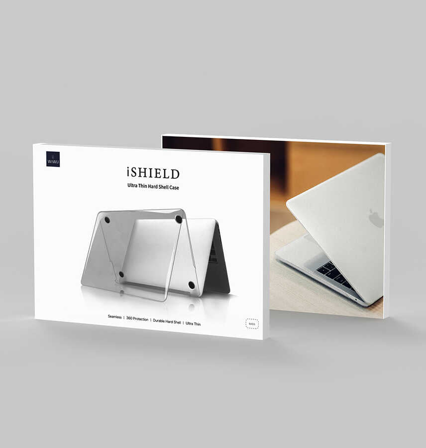 Apple Macbook 13.3' Air 2020 A2337 Wiwu Macbook iShield Kapak Siyah