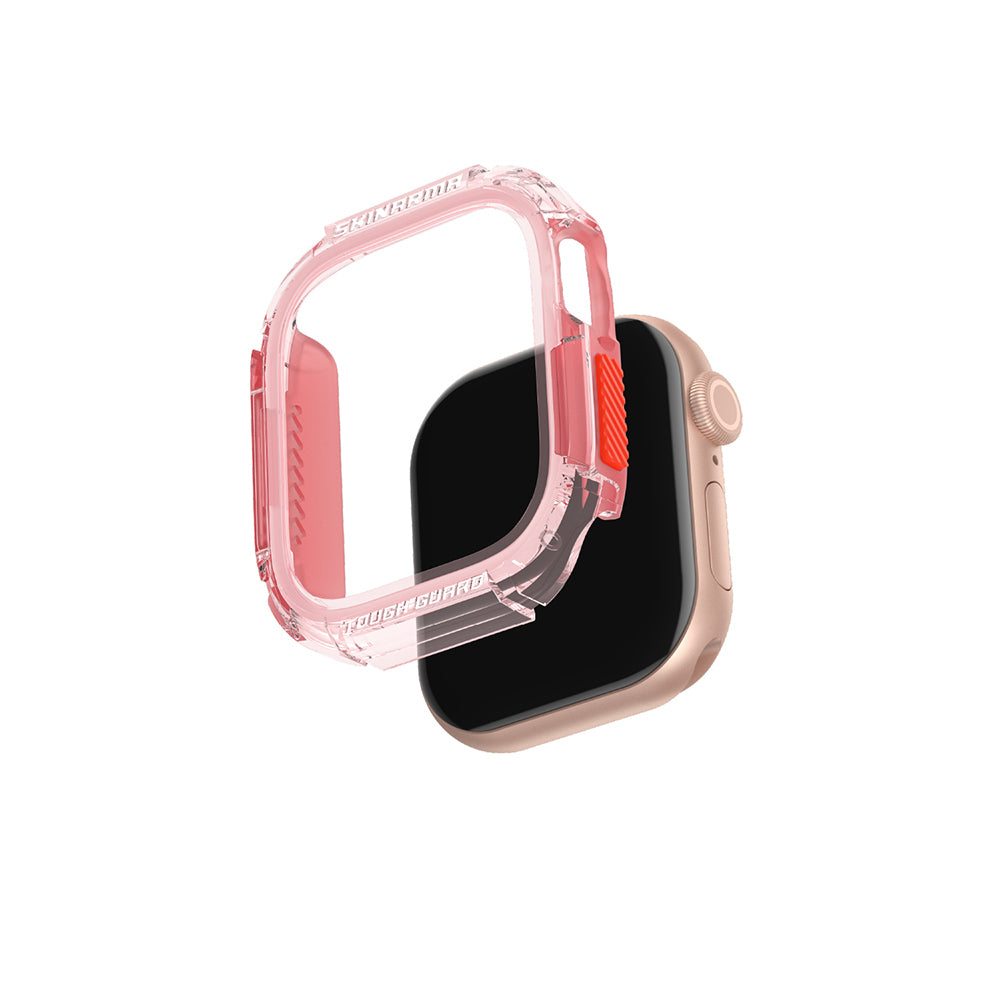 Apple Watch 10 42mm Skinarma Atom TPU Kasa Koruyucu Pembe