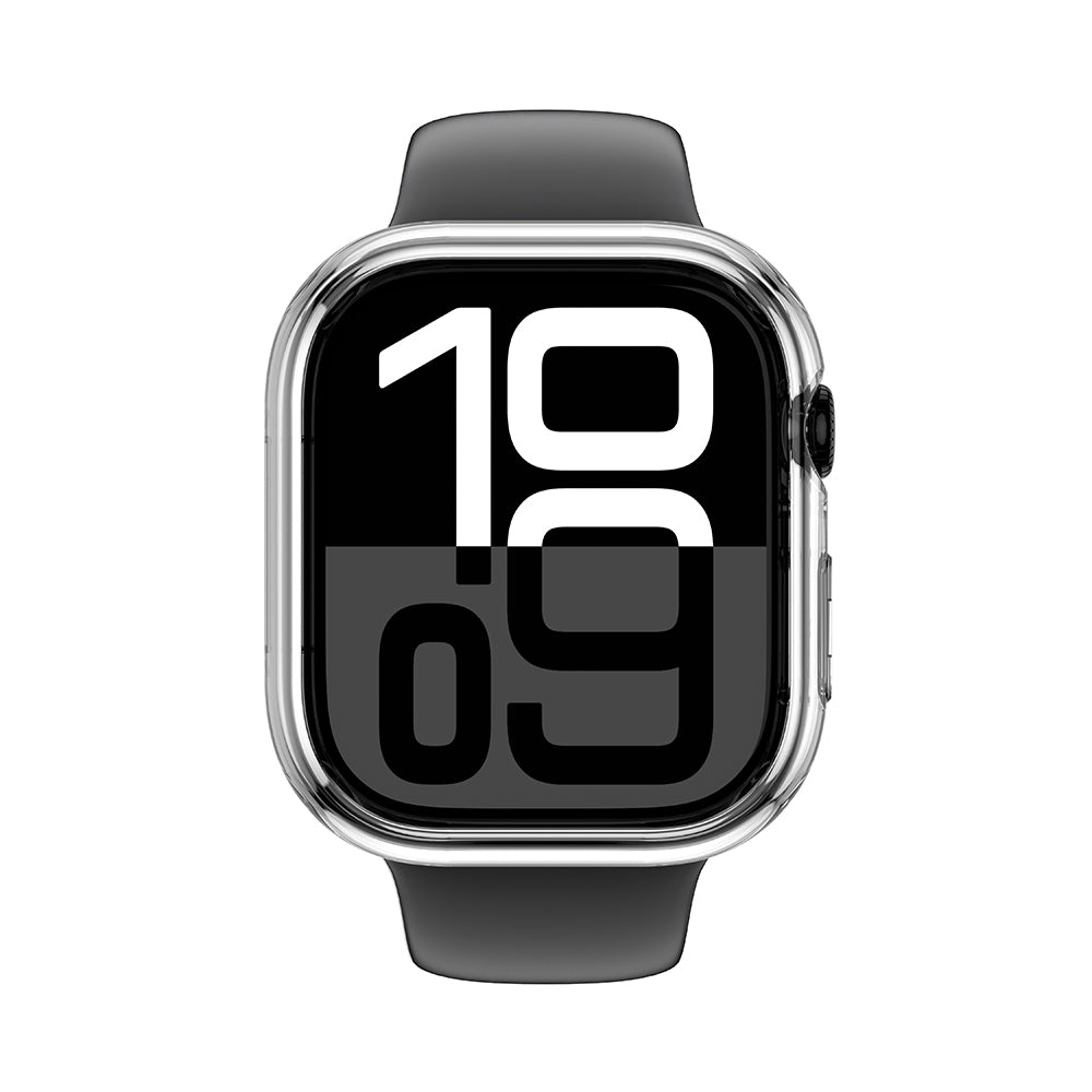 Apple Watch 10 42mm Amazingthing Radix Minimal FrameLite Sert PC Kasa Koruyucu Şeffaf