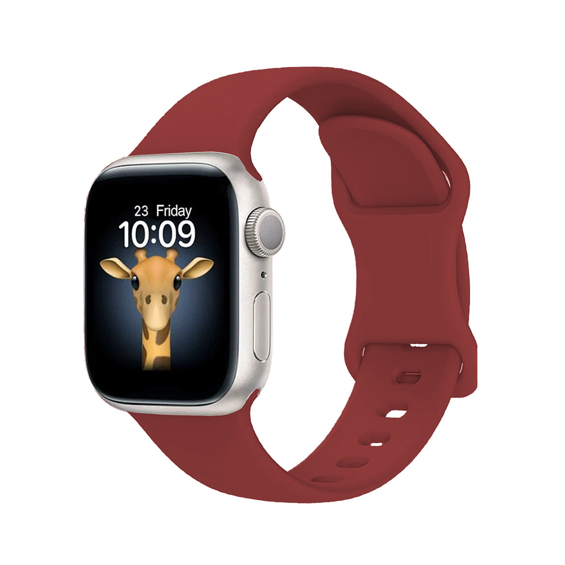 Apple Watch 10 42mm Zore KRD-131 Silikon Kordon Strap Kayış Lacivert